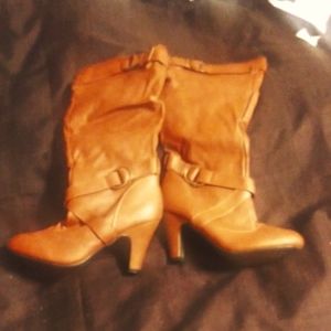 Faux Leather boots